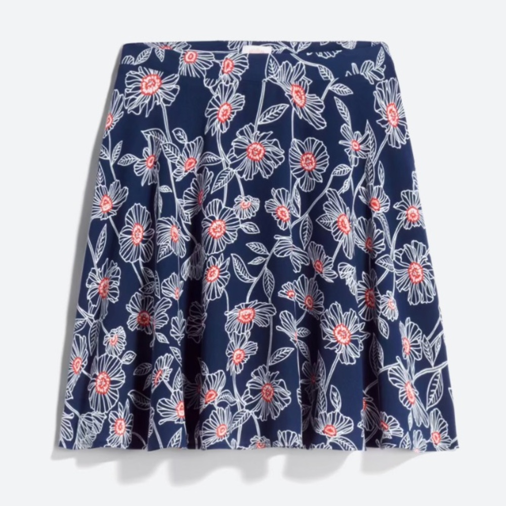 Pixley Hanneli Print Swing Skirt